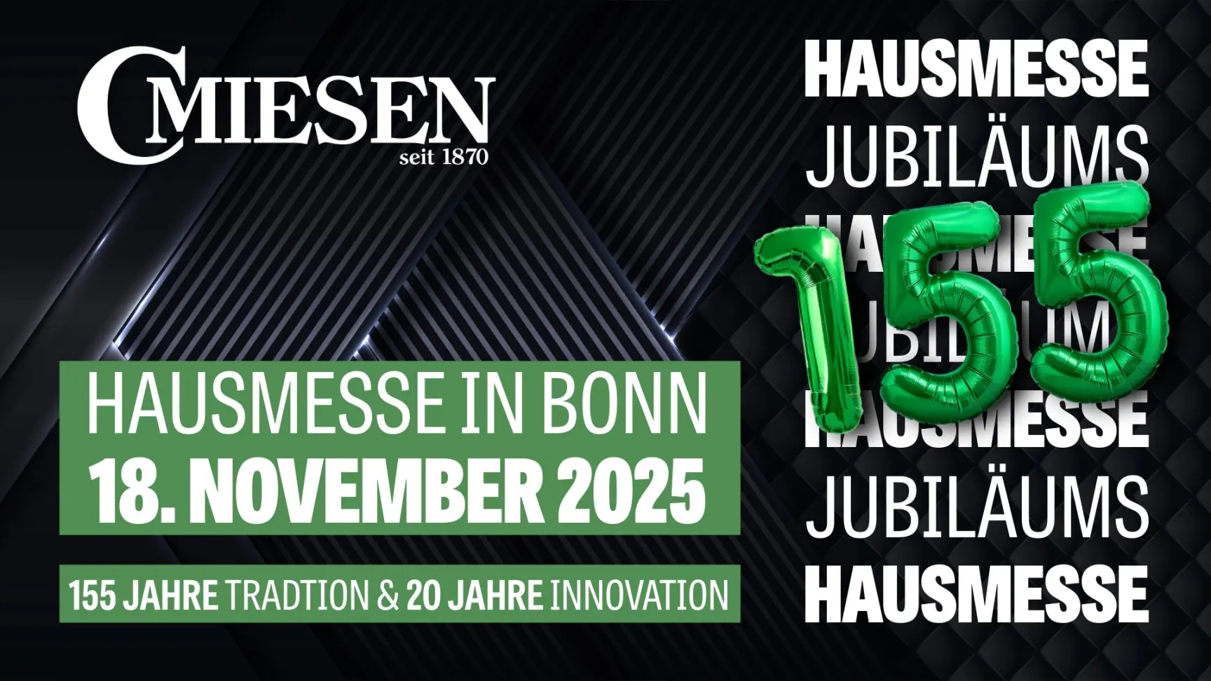 Save the Date - Hausmesse 2025