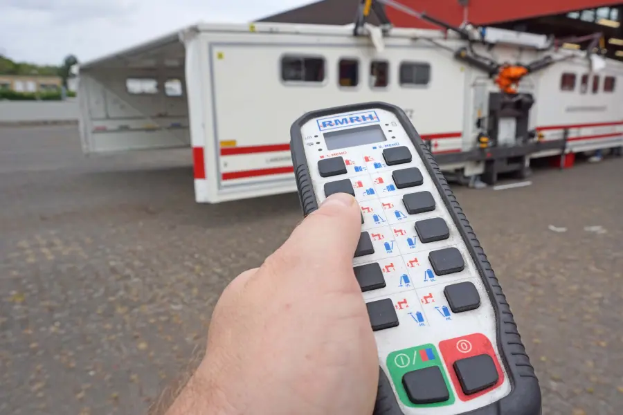 Nach einer kurzen Einweisung lässt sich das RMRH-System kinderleicht per Fernbedienung bedienen.