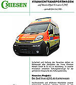 Ambulance Opel Vivaro L2H2