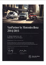 Van Partner und Generalunternehmerschaftspartner (GU-Partner) by Mercedes-Benz